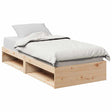 Day Bed Without Mattress Solid Wood Pine