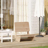 Garden Chair 60X64X70.5 Cm Solid Wood Pine