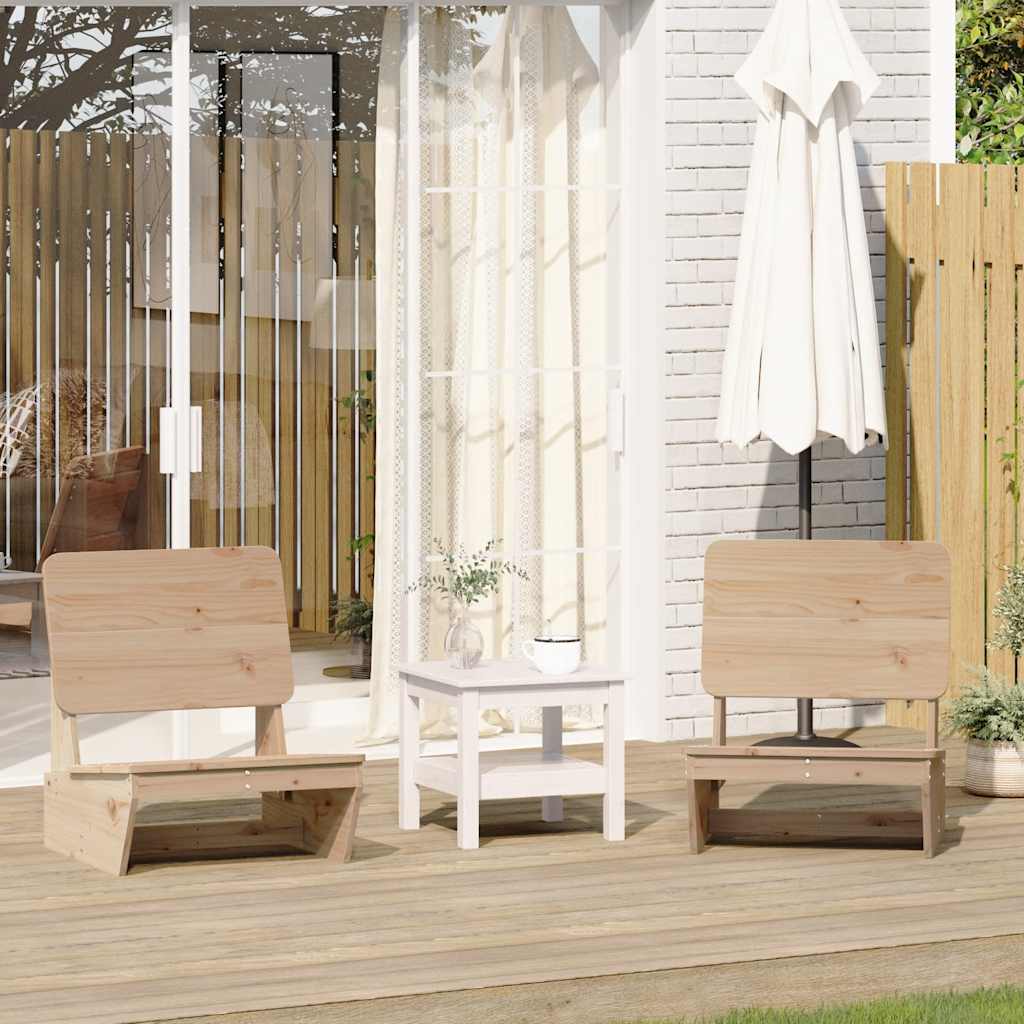 Garden Chair 60X64X70.5 Cm Solid Wood Pine