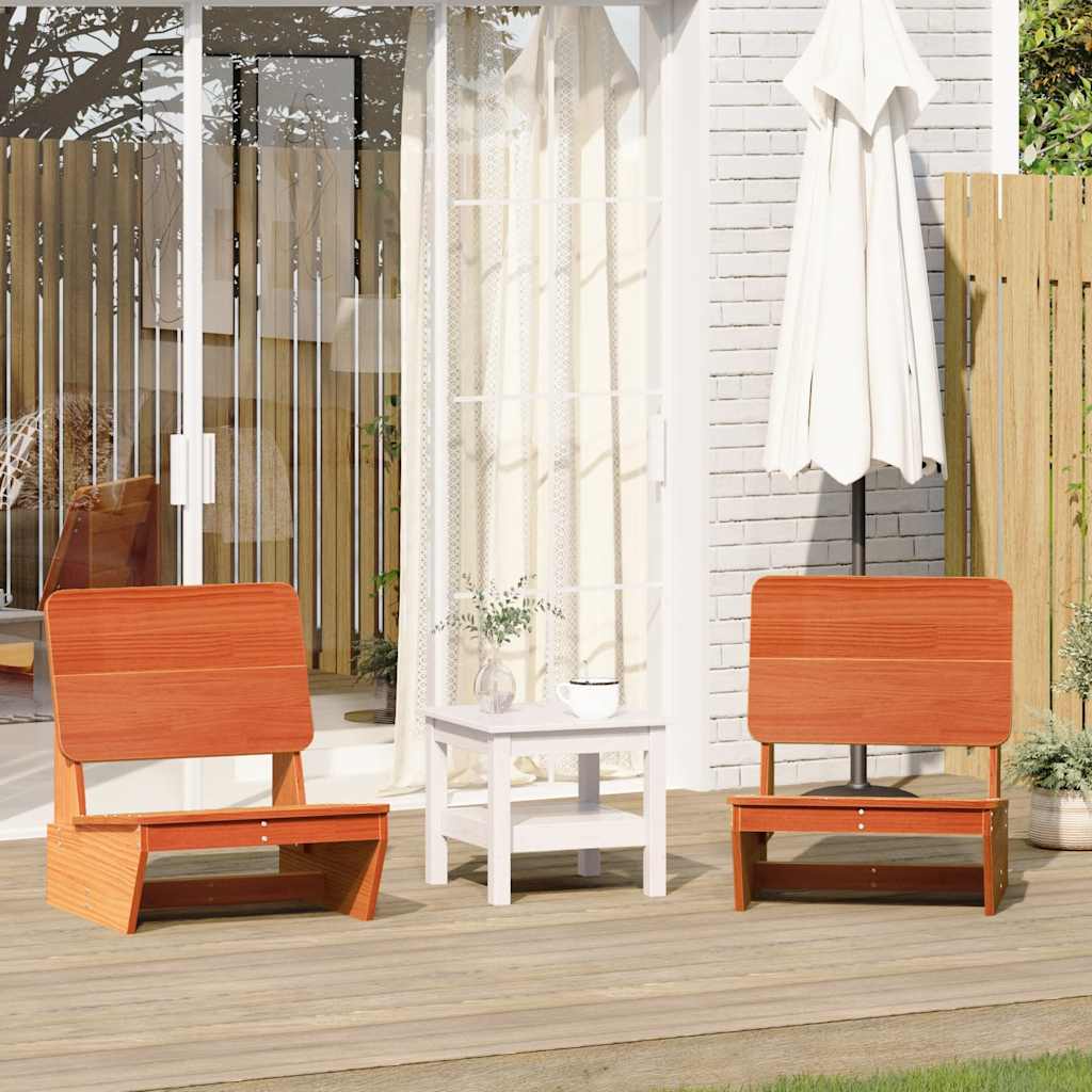 Garden Chair 60X64X70.5 Cm Solid Wood Pine