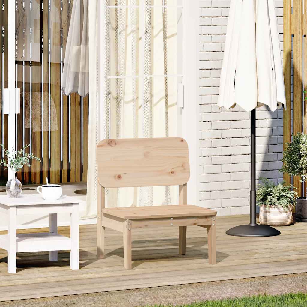 Garden Chair 60X52.5X72 Cm Solid Wood Pine