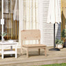 Garden Chair 60X52.5X72 Cm Solid Wood Pine