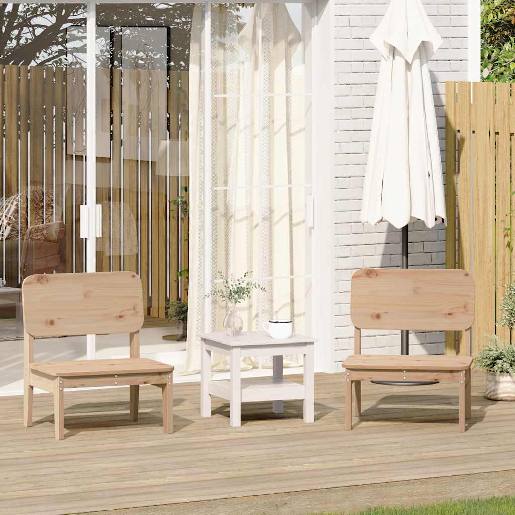 Garden Chair 60X52.5X72 Cm Solid Wood Pine
