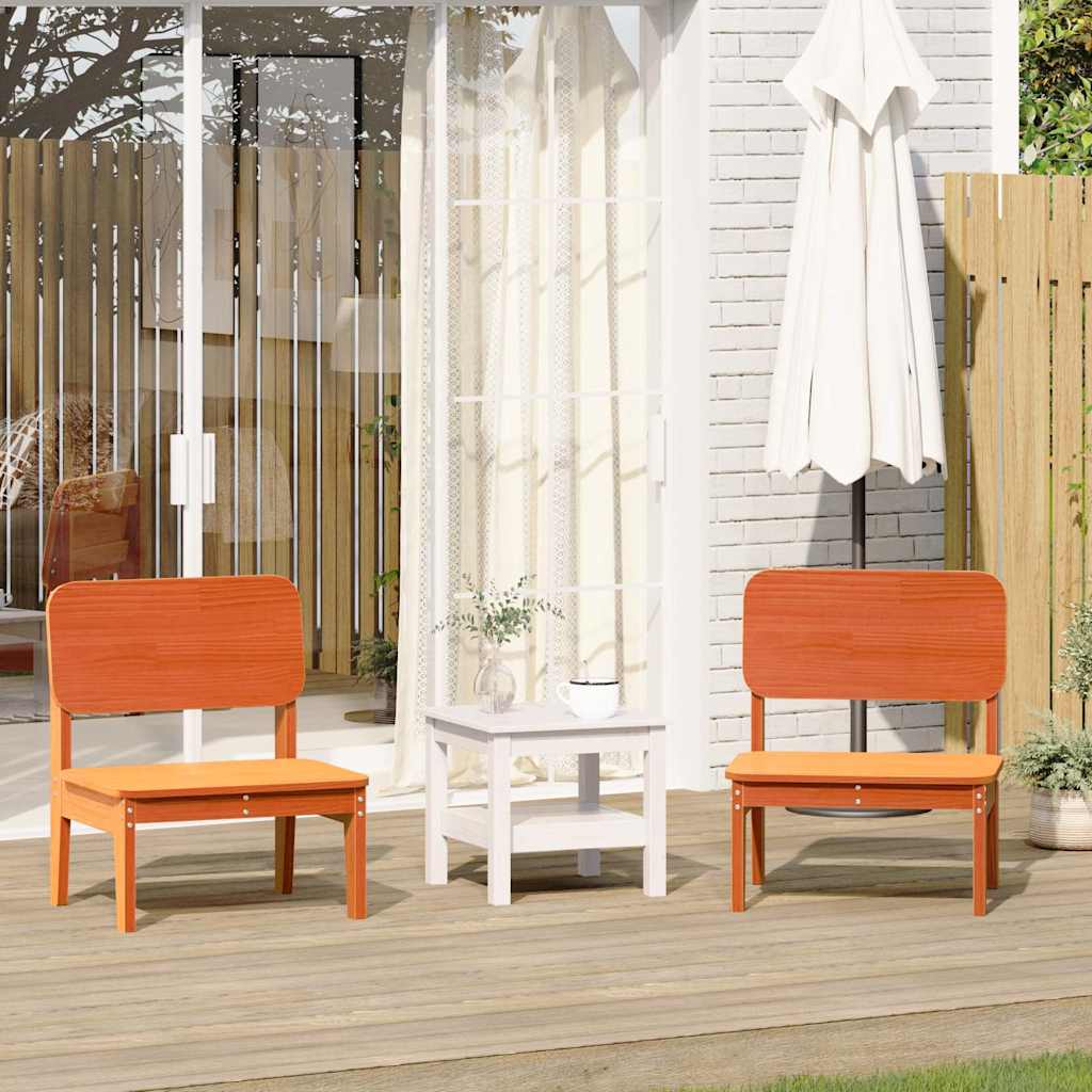Garden Chair 60X52.5X72 Cm Solid Wood Pine