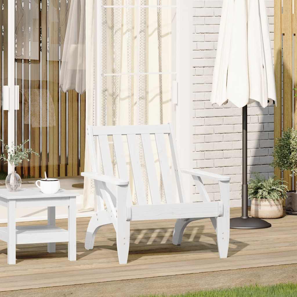 Garden Adirondack Chair 75X77X77 Cm Solid Wood Pine