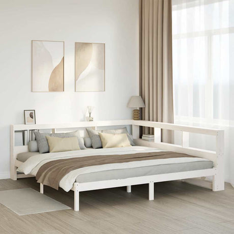 Bookcase Bed Without Mattress Small Single Solid Wood Pine