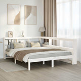 Bookcase Bed Without Mattress Small Single Solid Wood Pine