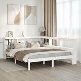 Bookcase Bed Without Mattress Small Single Solid Wood Pine