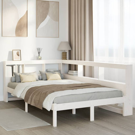 Bookcase Bed Without Mattress Small Single Solid Wood Pine