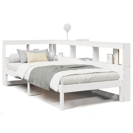 Bookcase Bed Without Mattress Small Single Solid Wood Pine