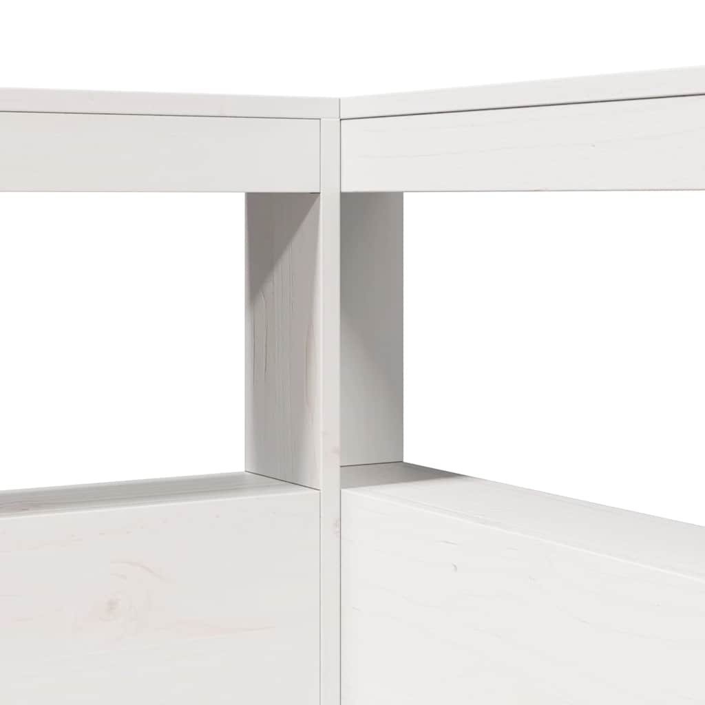 Bookcase Bed Without Mattress Small Single Solid Wood Pine