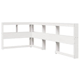Bookcase Bed Without Mattress Small Single Solid Wood Pine