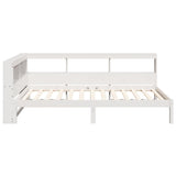 Bookcase Bed Without Mattress Small Single Solid Wood Pine
