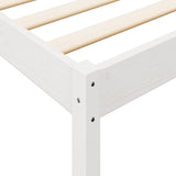 Bookcase Bed Without Mattress Small Single Solid Wood Pine