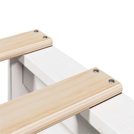 Bookcase Bed Without Mattress 90X200Cm Solid Wood Pine