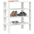 Shoe Rack 61X32X Engineered Wood