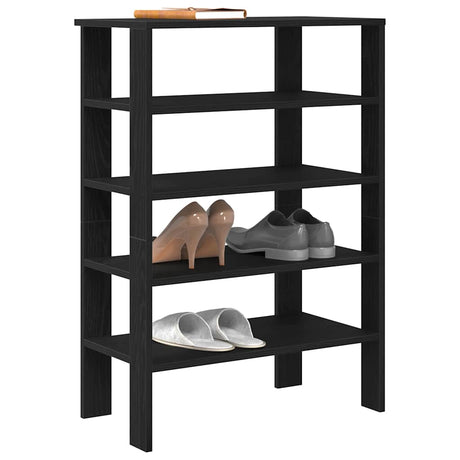 Shoe Rack 61X32X Engineered Wood