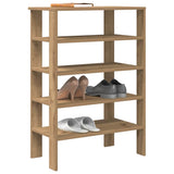 Shoe Rack 61X32X Engineered Wood