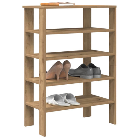 Shoe Rack 61X32X Engineered Wood
