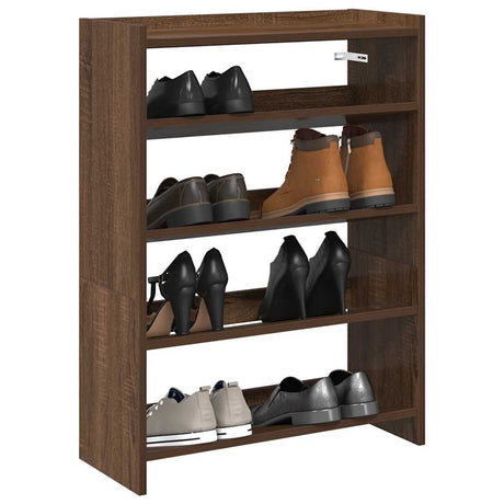 Shoe Rack 60X25X Engineered Wood