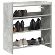 Shoe Rack 60X25X Engineered Wood