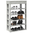 Shoe Rack 60X30X98 Cm Engineered Wood
