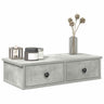 Wall Shelf With Drawers 60X25X15 Cm Engineered Wood