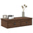 Wall Shelf With Drawers 60X25X15 Cm Engineered Wood