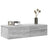 Wall Shelf With Drawers Engineered Wood