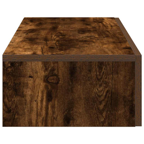 Wall Shelf With Drawers Engineered Wood
