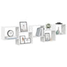 Wall Cube Shelf 5 Compartments Engineered Wood