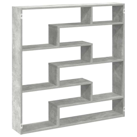 Wall Cube Shelf 7 Compartments Engineered Wood