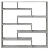 Wall Cube Shelf 7 Compartments Engineered Wood