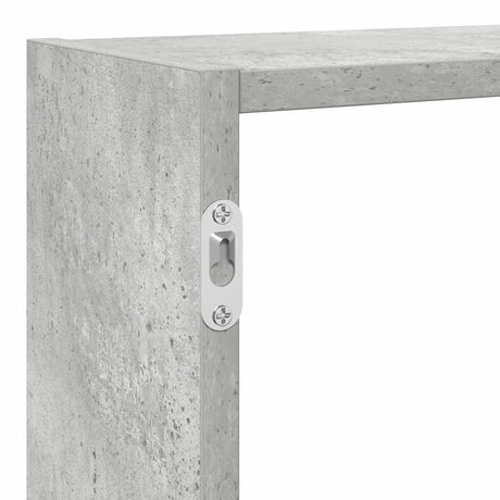 Wall Cube Shelf 7 Compartments Engineered Wood