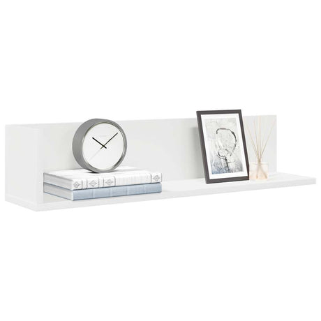 Wall Shelves 2 Pcs Engineered Wood