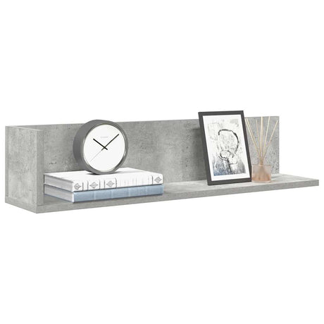 Wall Shelves 2 Pcs Engineered Wood