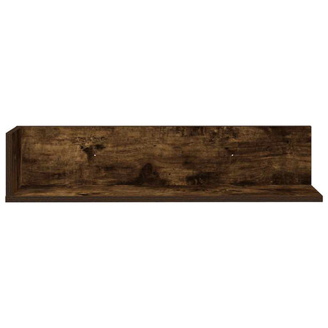 Wall Shelves 2 Pcs Engineered Wood