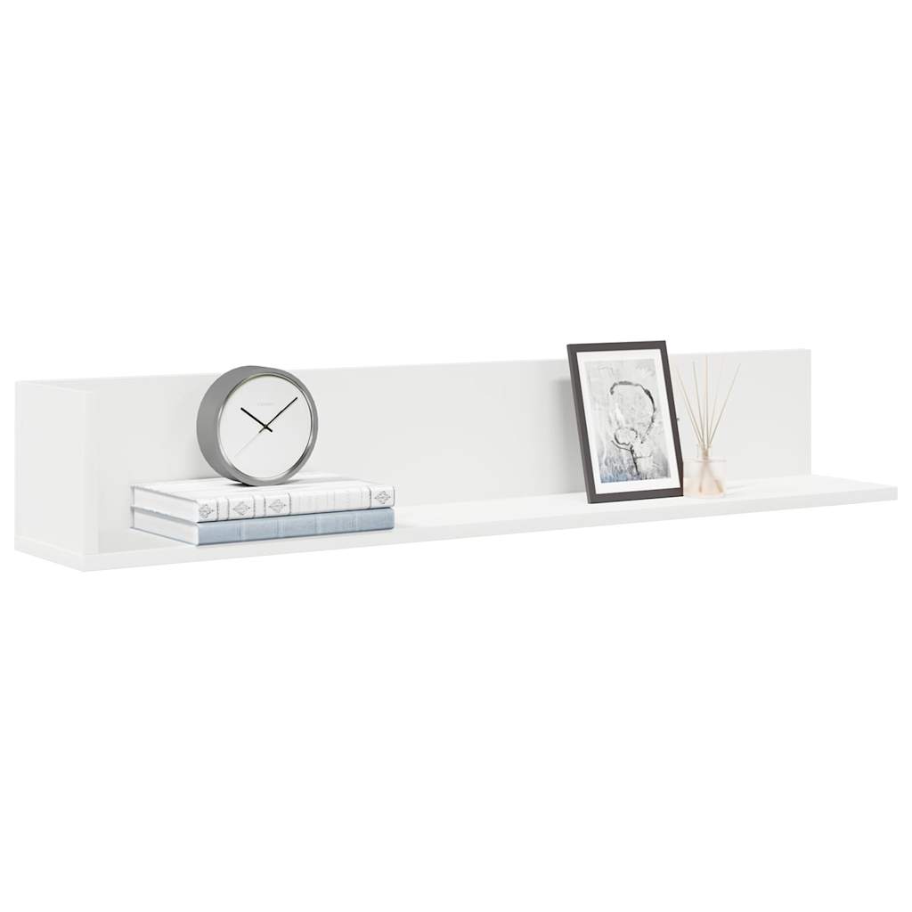 Wall Shelves 2 Pcs Engineered Wood