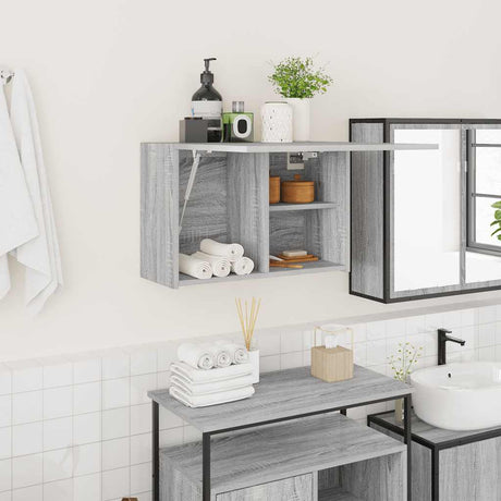 Bathroom Wall Cabinet Engineered Wood