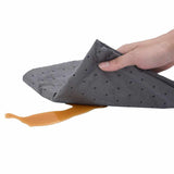 Oil Absorbent Pads 100 Pcs Grey 40X50 Cm