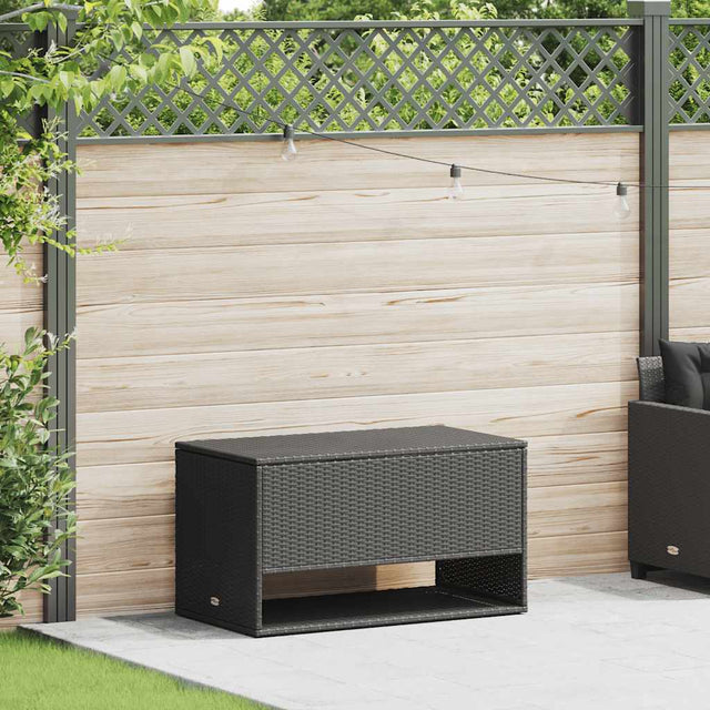 Outdoor Cushion Box 100X55X55.5 Cm Poly Rattan