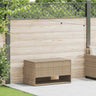 Outdoor Cushion Box 100X55X55.5 Cm Poly Rattan