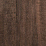 Storage Cabinet Brown Oak 40x45x103.5 cm Engineered Wood
