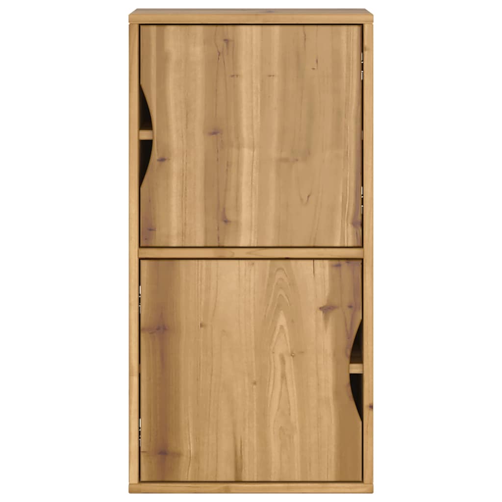 Side Cabinet Odda 40X24X79 Cm Solid Wood Pine