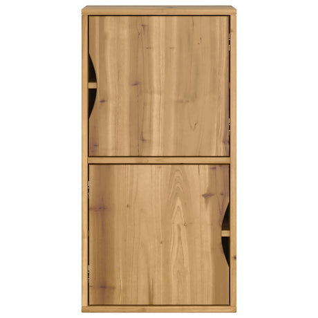 Side Cabinet Odda 40X24X79 Cm Solid Wood Pine