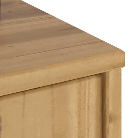 Side Cabinet Odda 40X24X79 Cm Solid Wood Pine