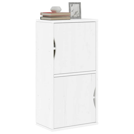Side Cabinet Odda 40X24X79 Cm Solid Wood Pine
