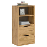Side Cabinet Odda 40X24X79 Cm Solid Wood Pine