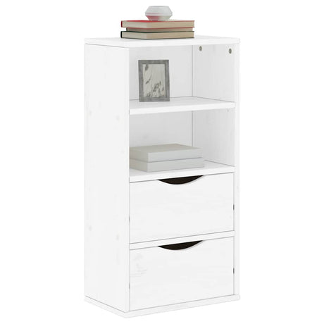 Side Cabinet Odda 40X24X79 Cm Solid Wood Pine