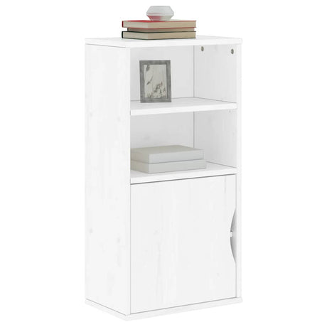Side Cabinet Odda 40X24X79 Cm Solid Wood Pine